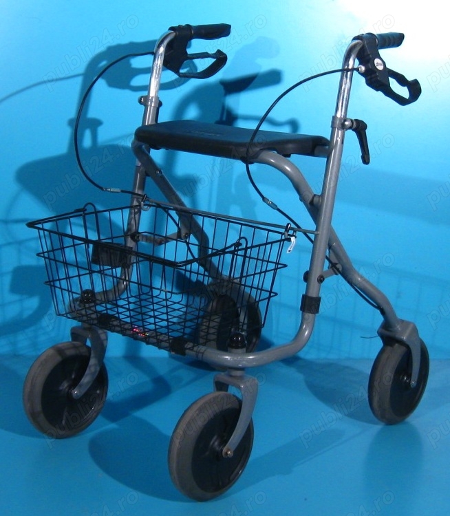 Cadru de mers cu roti pentru varstnici Drive