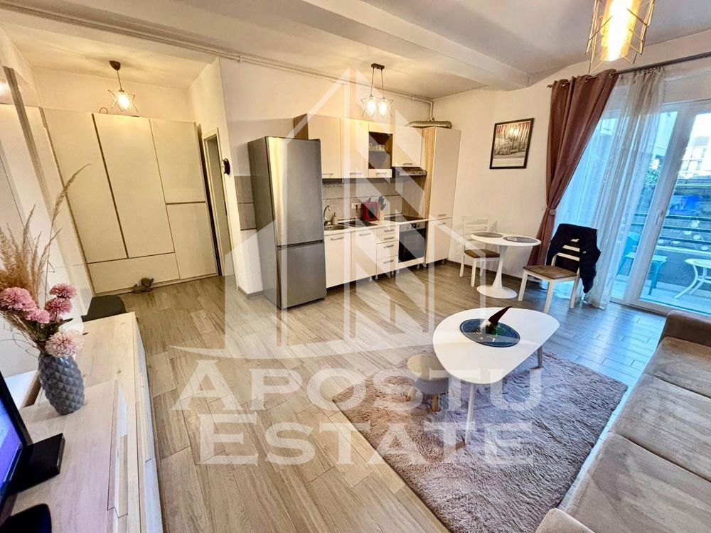 Apartament o camera Giroc, loc de parcare, centrala proprie