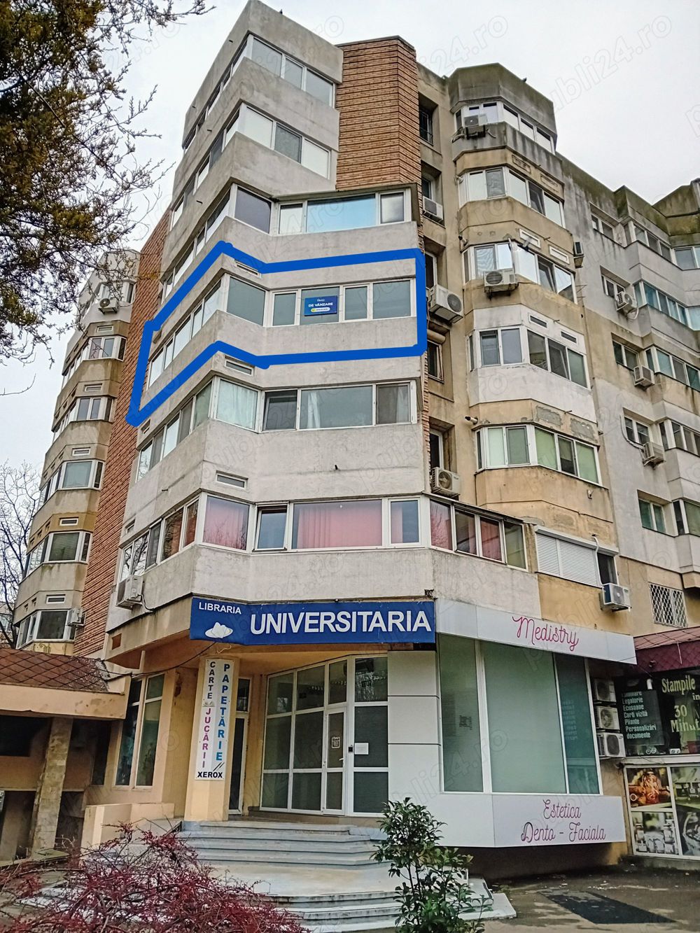 Apartament Rar La Vanzare - 2 Camere, Etaj 3, Vedere spre Parc - MD-uri - Mircea cel Batran