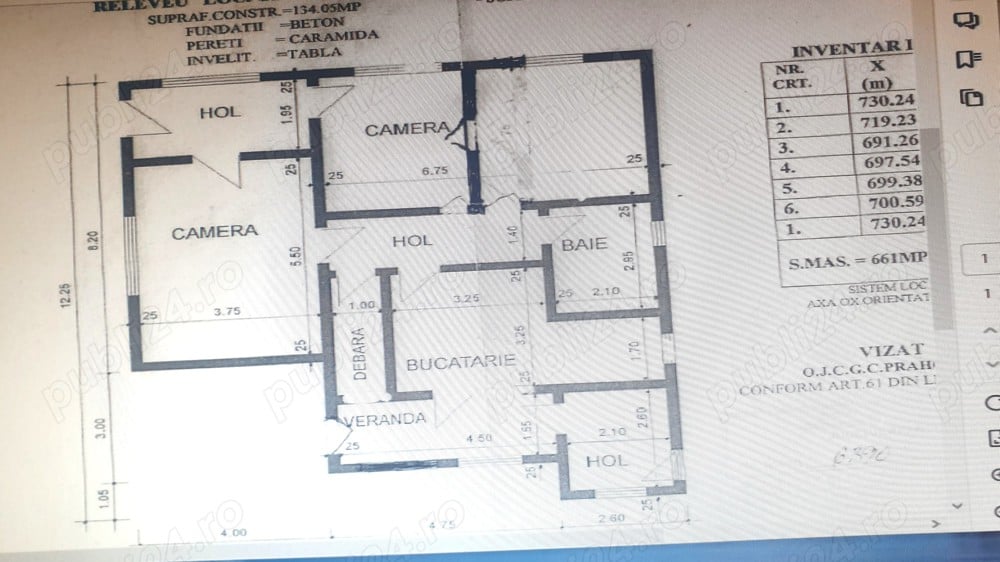 Teren de 661 mp. și 2 corpuri de casă situat central, pe Valea Prahovei, în câmpina