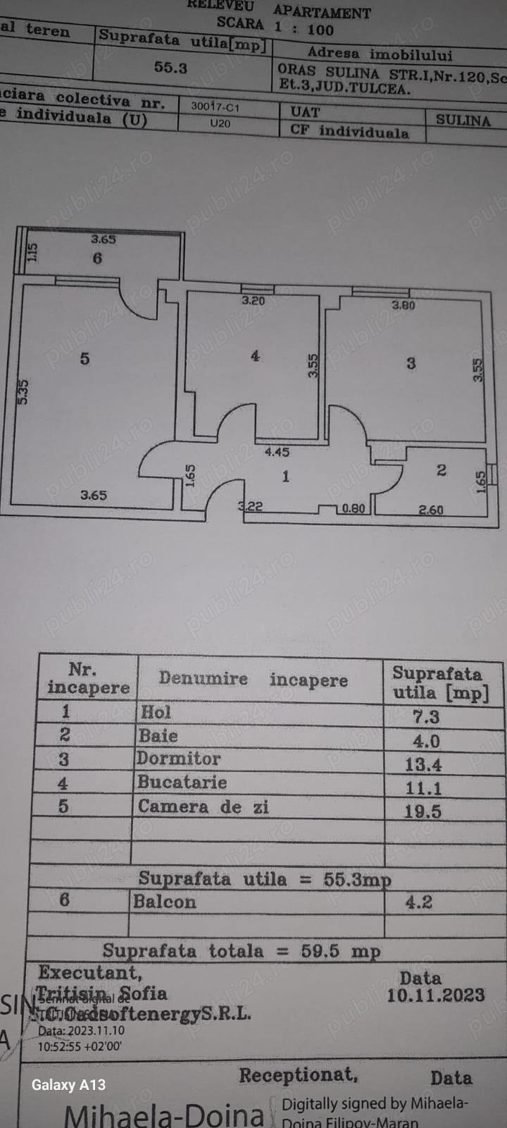 Vând apartament în Sulina,lângă Dunăre, O oportunitate unică!