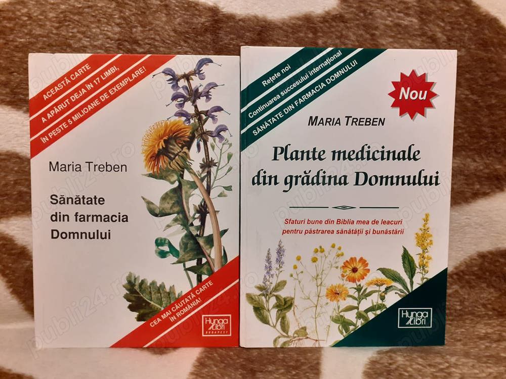 Plante medicinale Sanatate din gradina farmacia Domnului-Maria Treben (2 vol)