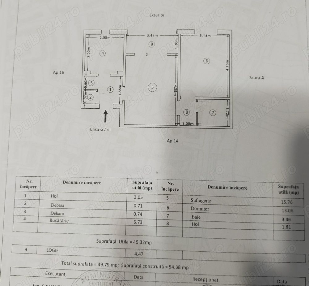 Apartament 2 camere