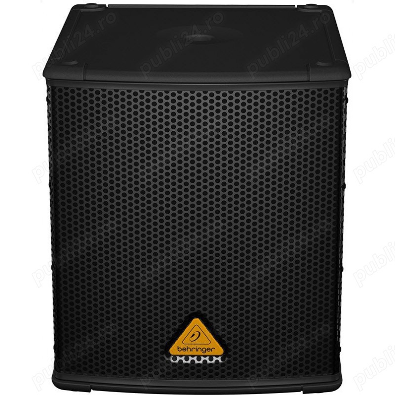 2  S U B W O O F E R E-active,marca Behringher,difuzor bass=12 inchi,power=500 w