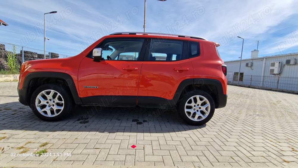 Jeep Renegade - de vânzare. O mașină ce aduce satisfacție.