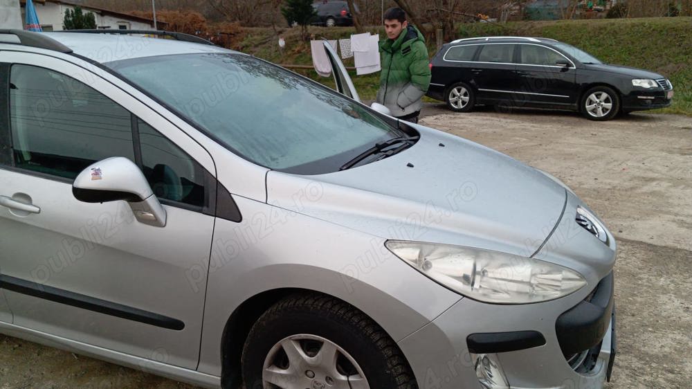 Vand Peugeot 308sw 16 benzină an 2008 ITP valabil