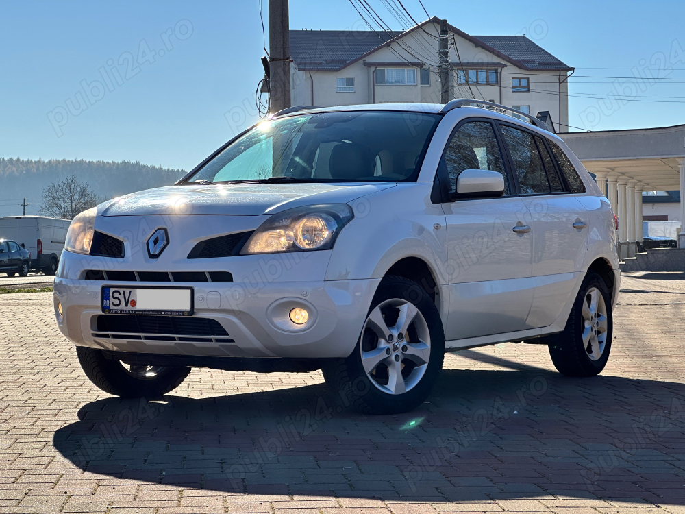 Renault Koleos Bose edition 2009 2.0 dCi 175 Cai UNIC PROPRIETAR Alb Perlat.