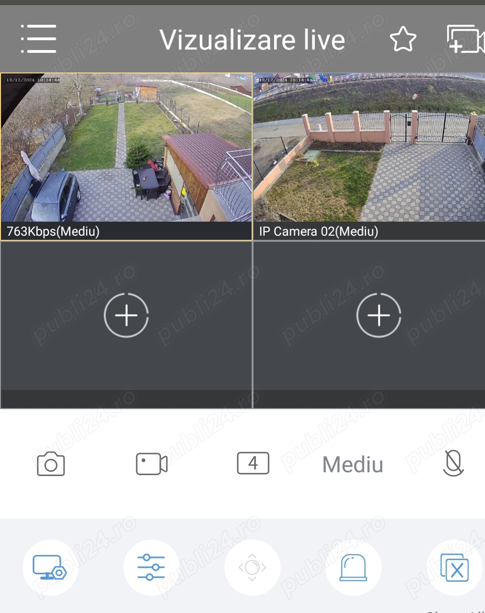 Instalare camere supraveghere