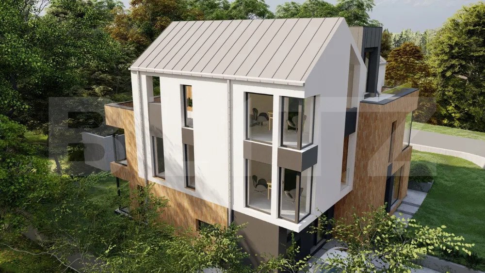 Duplex modern, 136 mp, 4 camere, cu priveliste superba, Dambul Rotund