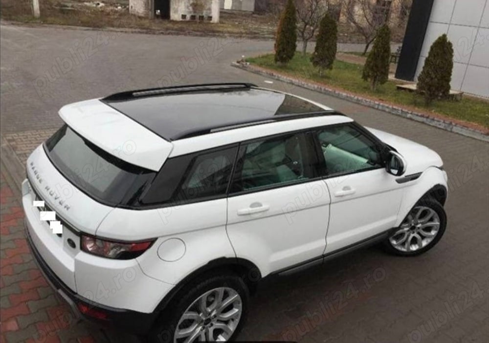 Range Rover Evoque 4x4, panoramic, 2013, alb