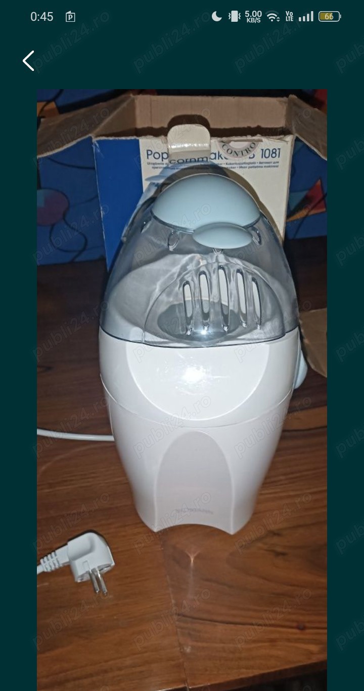 aparat popcorn nou