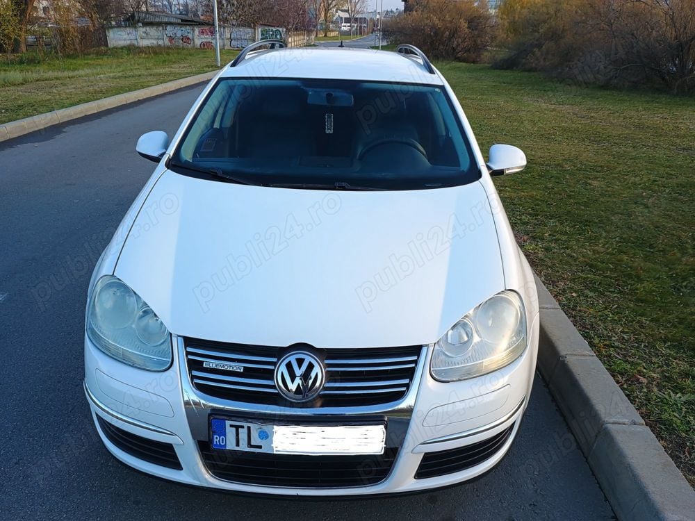 VW Golf 5 Break 2009 pe carte 1,9 Tdi Dublu Climatronic