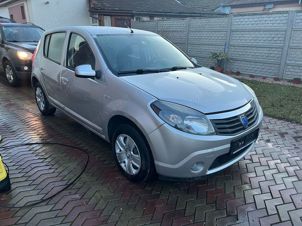 Dacia Sandero 1.2i an 2012, KLIMA, Posibil GARANTIE 12 luni si RATE