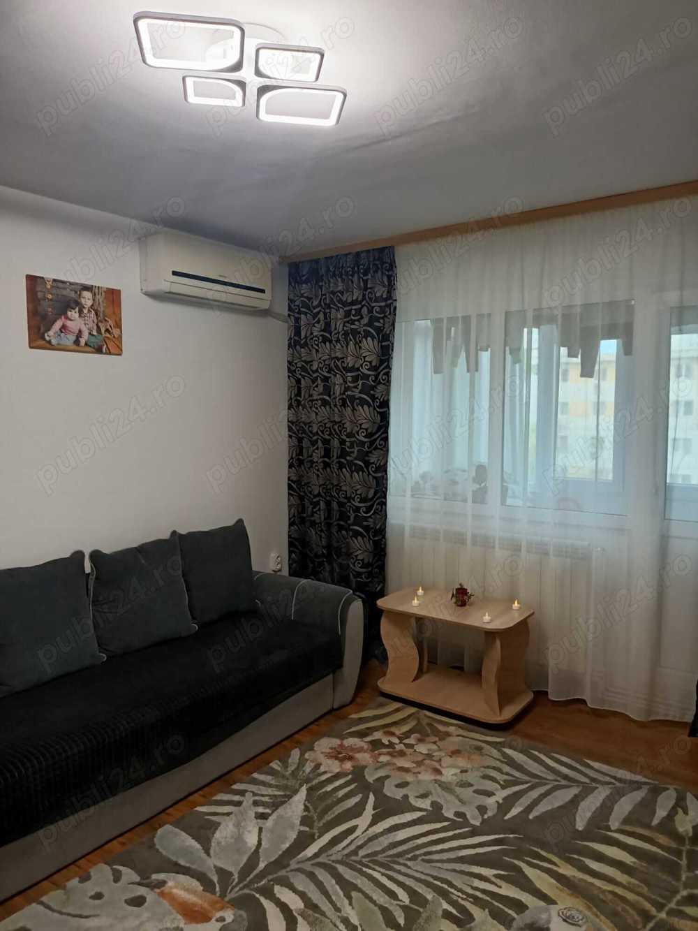 Apartament 2 cam Podu Ros, et.3, ct, ac, mobilat si utilat