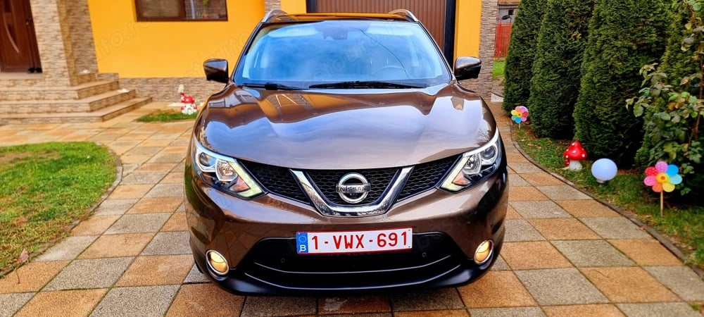 Nissan Qashqai TEKNA 1.6.Dci 130CP 6+1 2016 recent import km reali 219000 carte service la zi