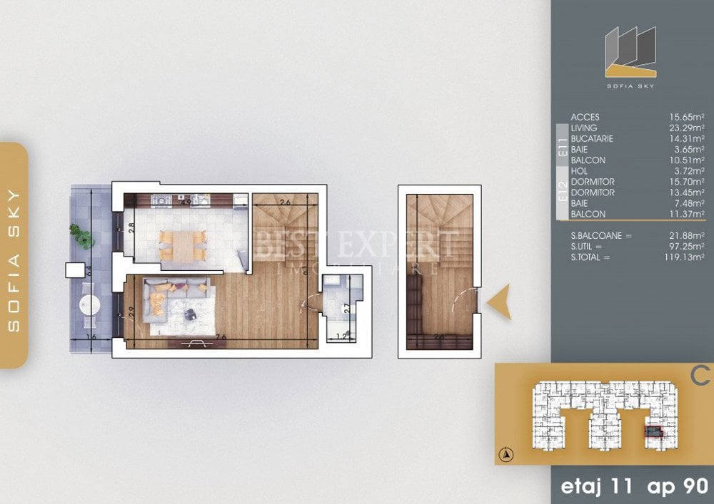 Duplex Superb -Terasa Spatioasa/5 minute N.Teclu