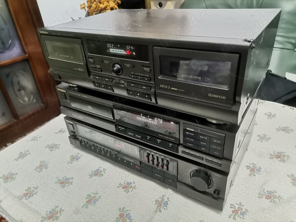 Linie, sistem Technics SA-R230, SL-P202A, RS-TR373