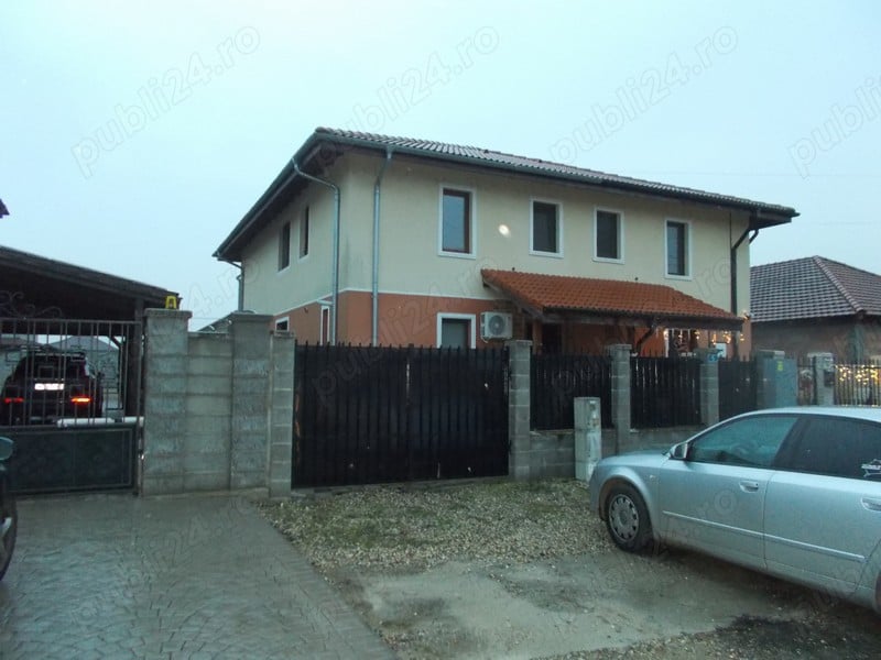   Duplex langa Timisoara, in comuna Sanandrei, Timis, P+E, 4 cam, 132mp, teren 251mp, com=0%