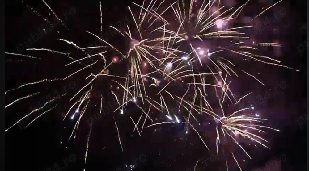 Artificii exterior, fum greu, gheata carbonica, fulgi, baloane cu fum