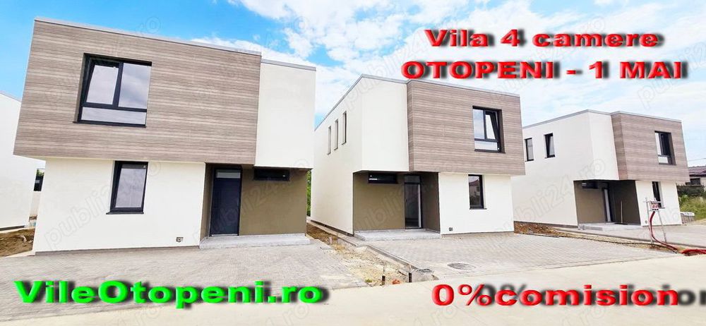 Vila  4 camere Otopeni, 1 Mai, 0% comision, VileOtopeni.ro