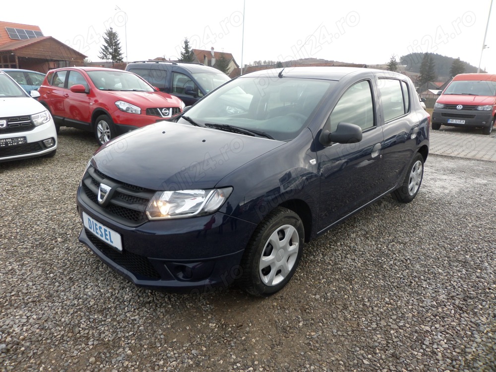 Dacia Sandero 1,5DCi 2013 cu carte service reprezentanta!