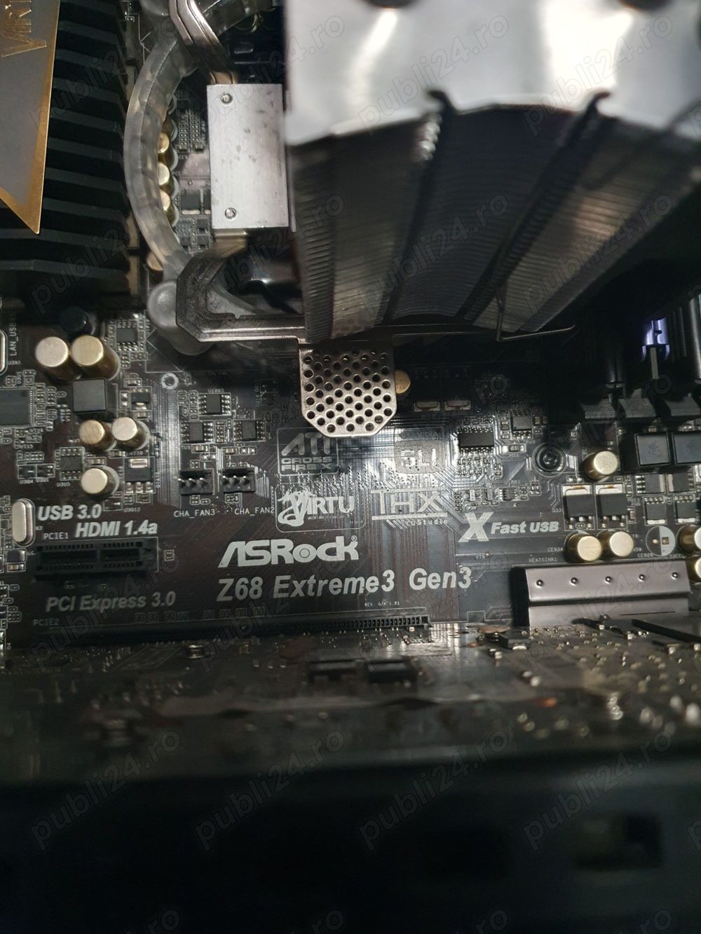 desktop plus monitor samsung plus tastatura si mouse wireless