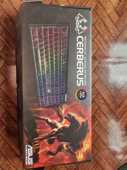 Tastatura gaming Asus Cerberus Mech RGB LEDs