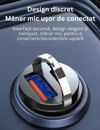 inarcator auto - super fast charging - hidden 