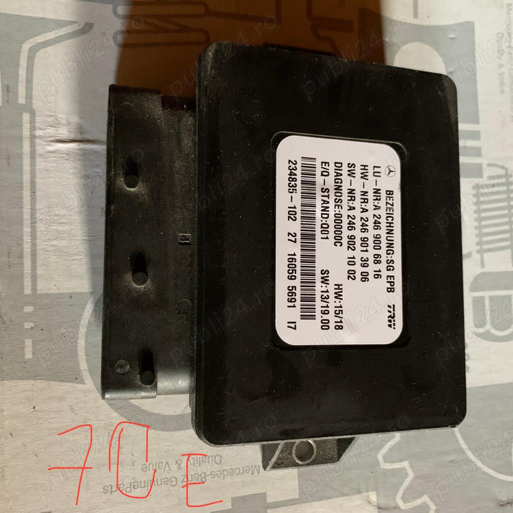 Calculator, modul control frana parcare mercedes A2469006816 w166 Gl