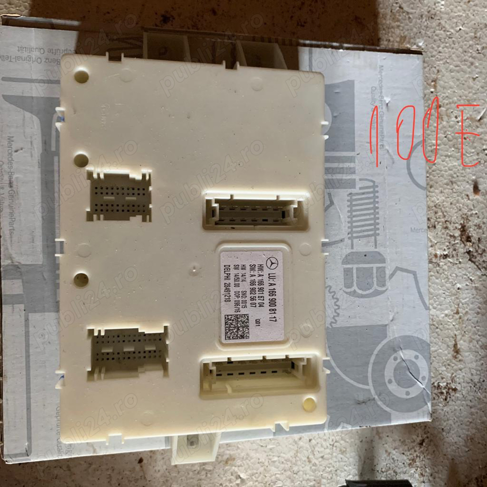 Calculator, SAM mercedes Gl, Gle, Gls w166 A1669008117