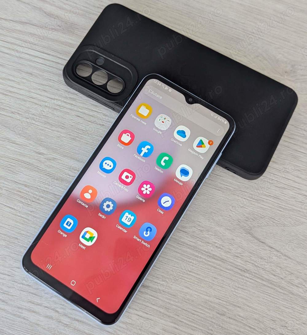 450lei SAMSUNG A13 A137 Display 6.6" 32GB 3gb + Folie + Husa + Cablu 50 megapixeli