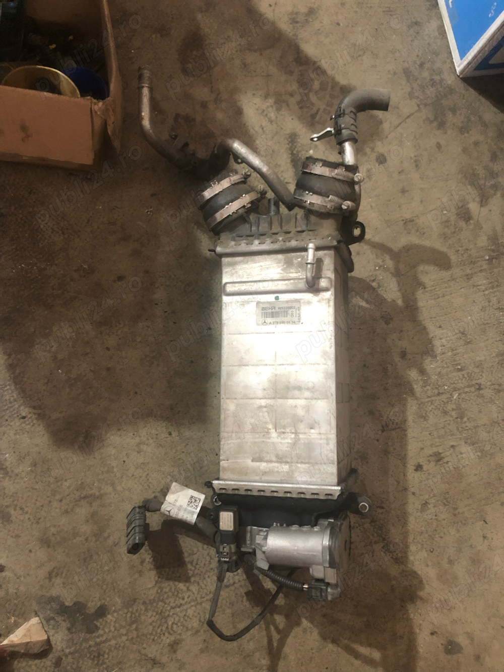 Radiator interculer motor m278 mercedes AMG 63