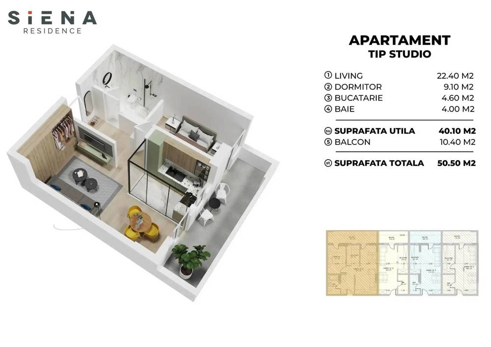 Apartament 2 camere