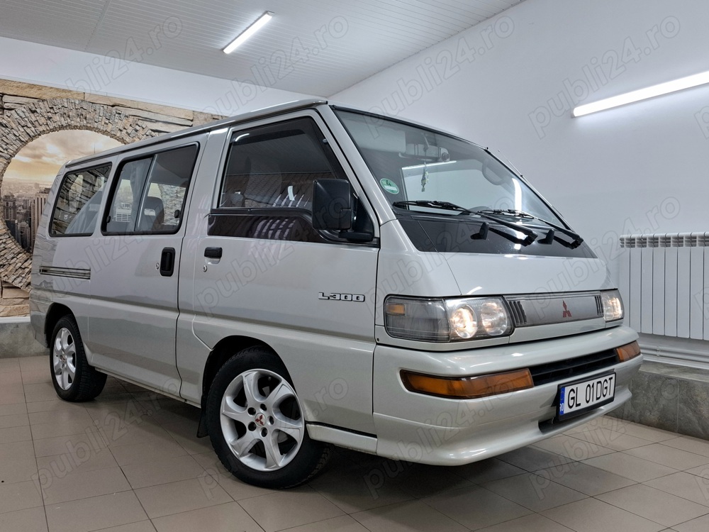 Minibus oldtimer Mitsubishi L300 - 8+1 locuri, 2.0 benzina, intretinut - Galati