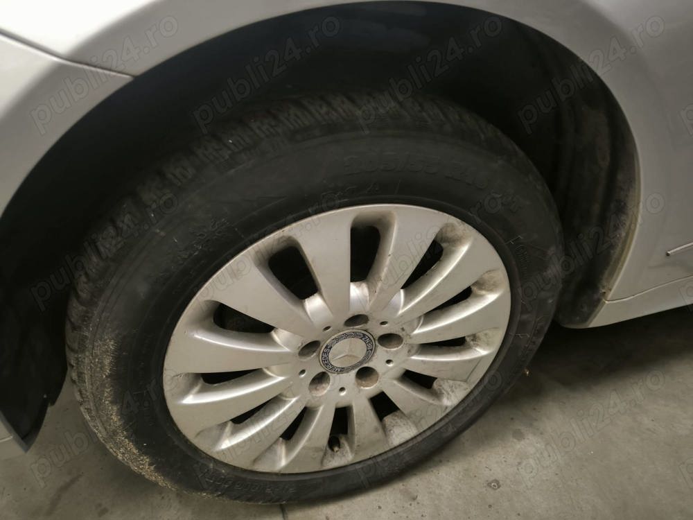 jante 5x112+anvelope iarna mercedes e class 