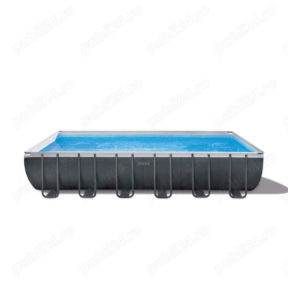 Piscina supraterana INTEX ULTRA XTR RECTANGULAR FRAME 732 X 366 X 132cm 26364