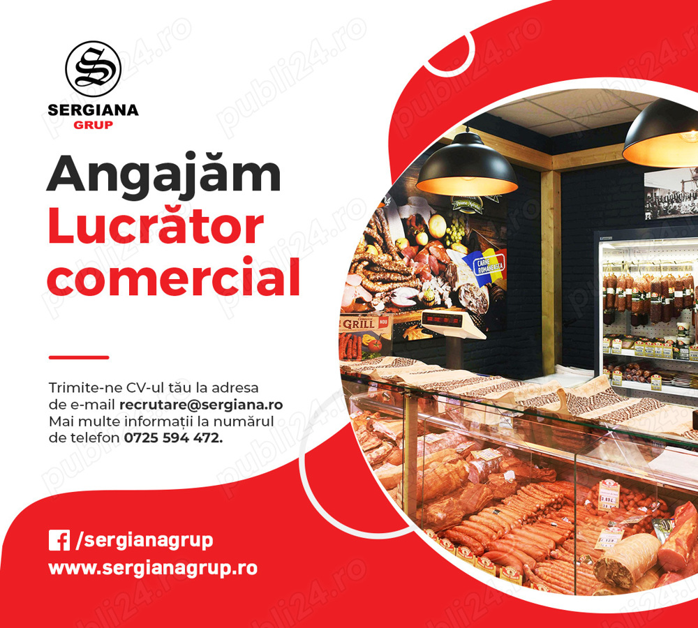 Vânzătoare- Prăvălia Sergiana din incinta Kaufland Sacele