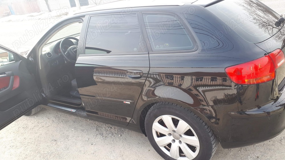 Audi A3 motor 2.0 TDI, 140 CP + soft, panoramic, înmatriculată. 
