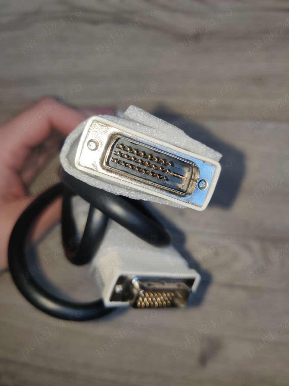 Cablu DVI-D Dual Link, 1.8m, Nou, Dublu Ecranate