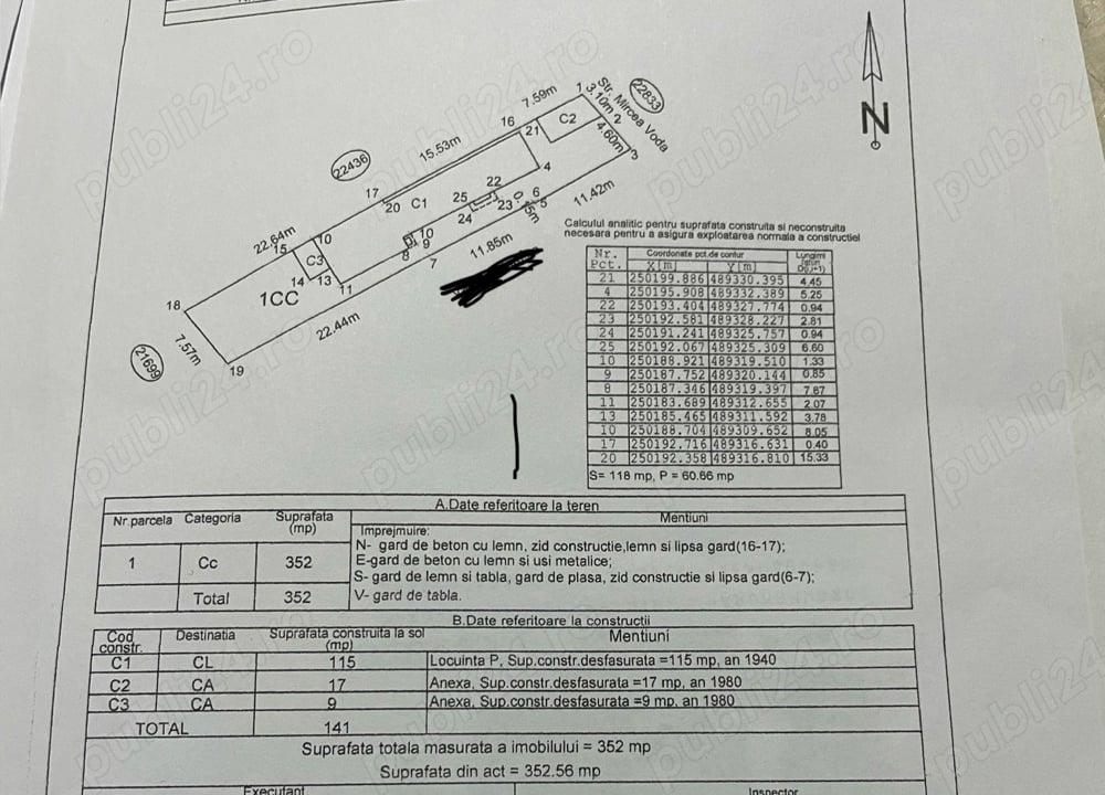 Casă de vânzare Turnu Măgurele str Mircea Vodă