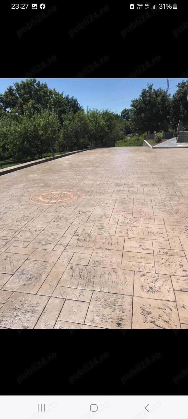 Beton Amprentat Sibiu 