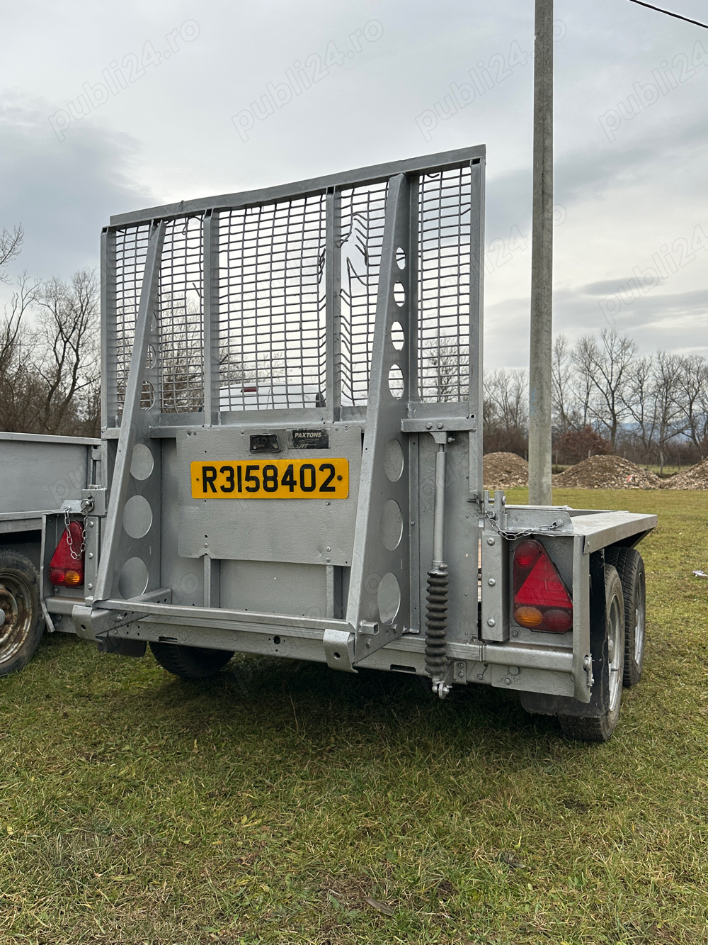 Ifor Williams remorca excavator 2.7 tone