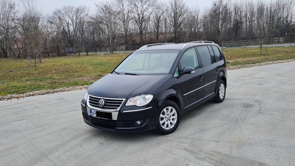 VW Touran Highline, 2,0 TDI, 140 C.P., 2007, 7 Locuri, Euro 4