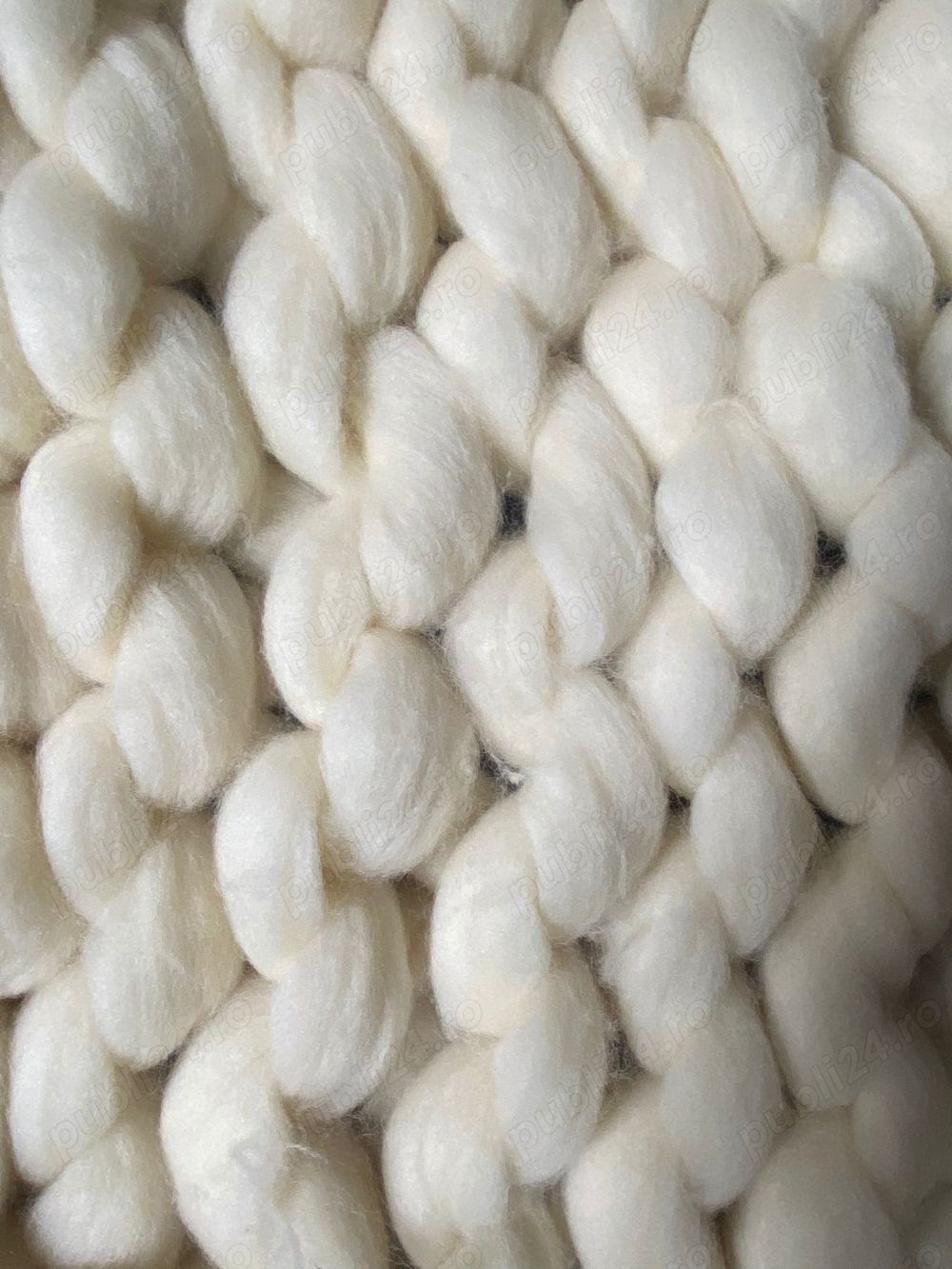 Lana fir gigant 2kg gri lână fir mare