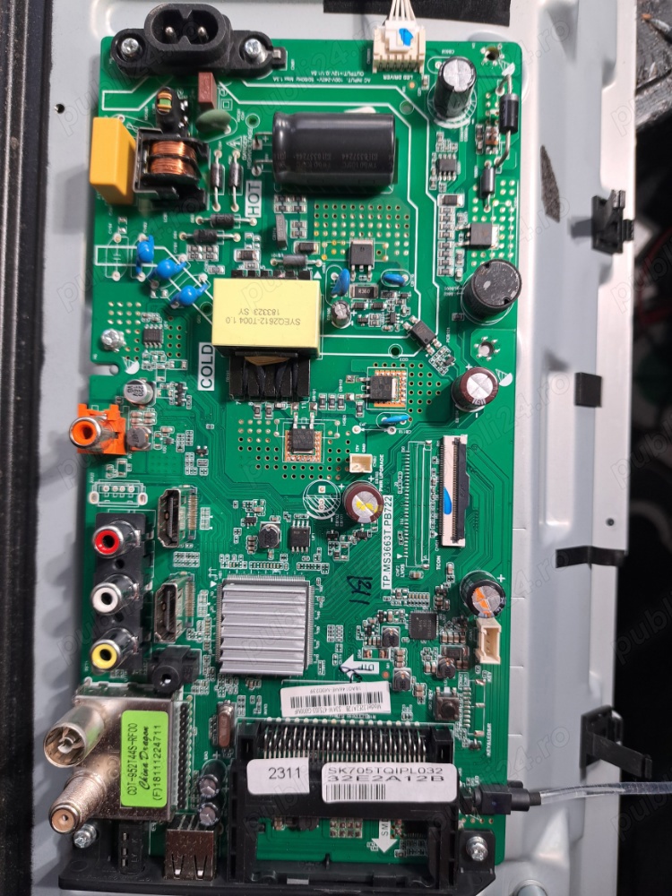 TP.MS3663T.PB722 led tv chi