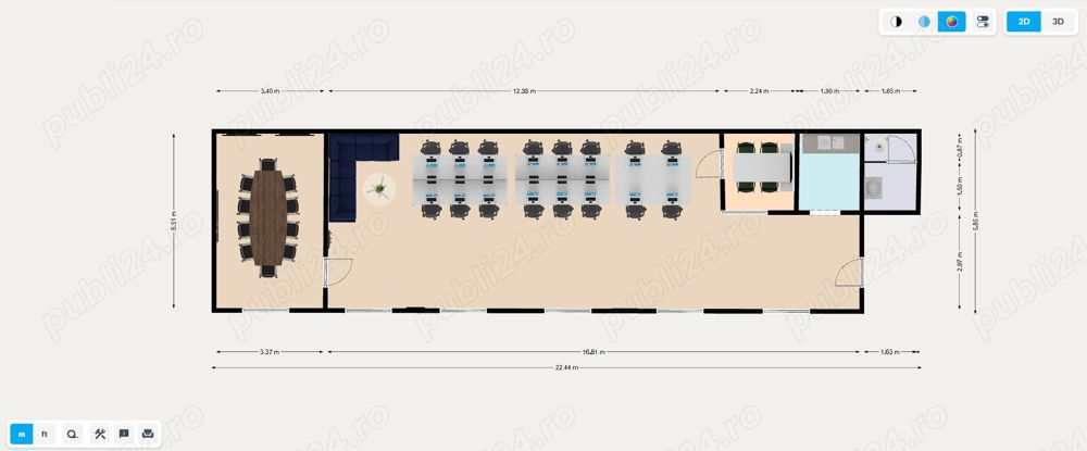 Spatiu de birouri, CENTRAL, zona Piata Cipariu, RENOVAT