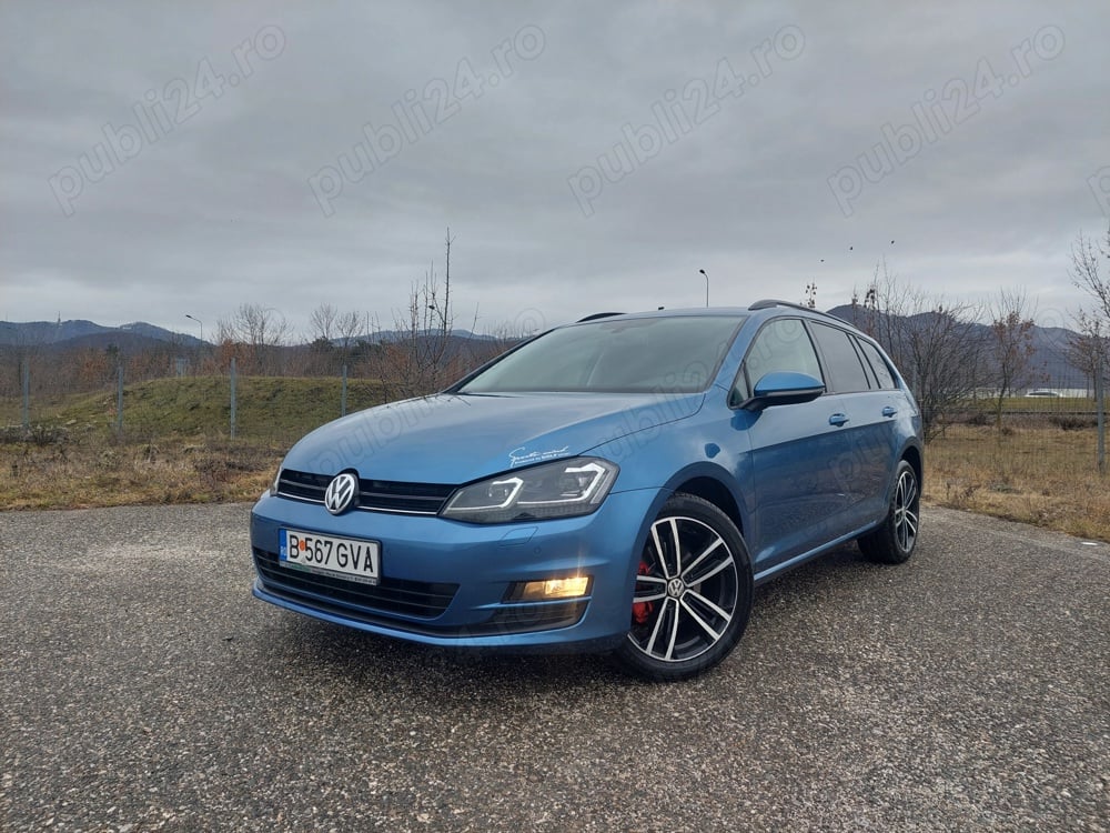 Vw Golf VII 1.6 Tdi 4X4 Led Clima 2014 Euro 5 Inscrisa Ro Fiscal