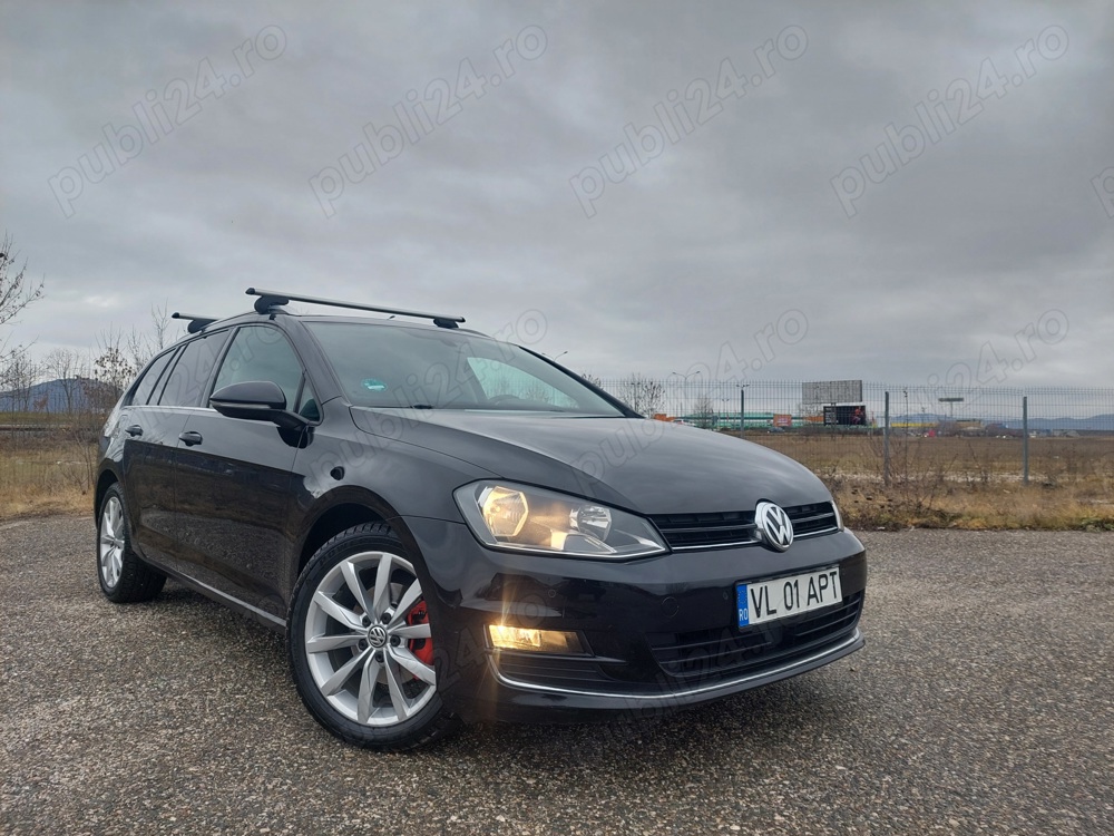 Vw Golf VII 1.6 Tdi Clima Panoramic Distronic 2016 Euro 6 Impecabil Acte la zi