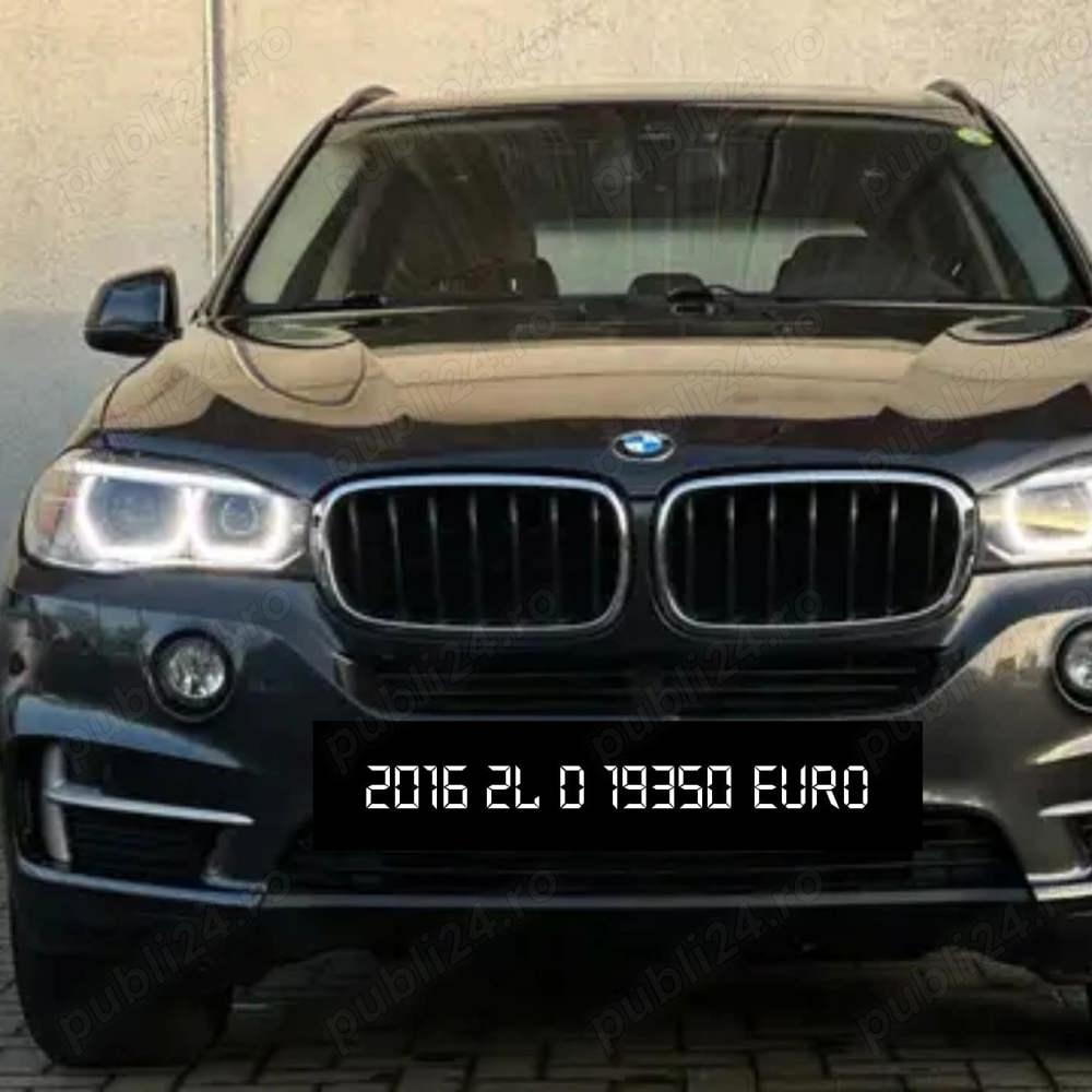 BMW X5 xDrive 25d 231 CP 2016 KM 236000 19350 euro