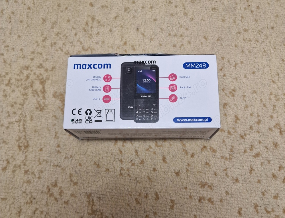 Telefon mobil Maxcom nou sigilat 